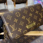 Louis Vuitton Wallet On Chain Lily M82509 Brown
